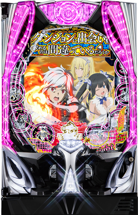 【三共】Pフィーバーダンジョンに出会いを求めるのは間違っているだろうか2 LT-Light ver 中古パチンコ