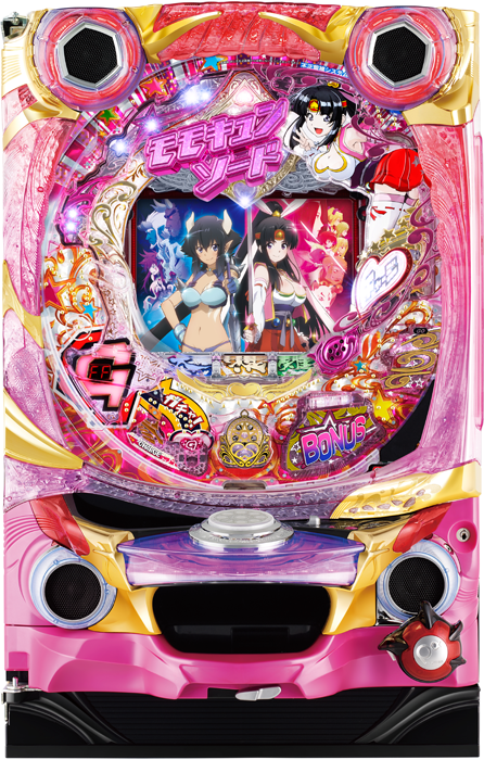 【中古パチンコ実機】CRモモキュンソード3MA(ライトミドル)（循環加工・7か月保証付き）
