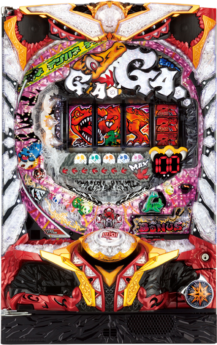 【サミー】デジハネCRAガオガオキング2 中古パチンコ