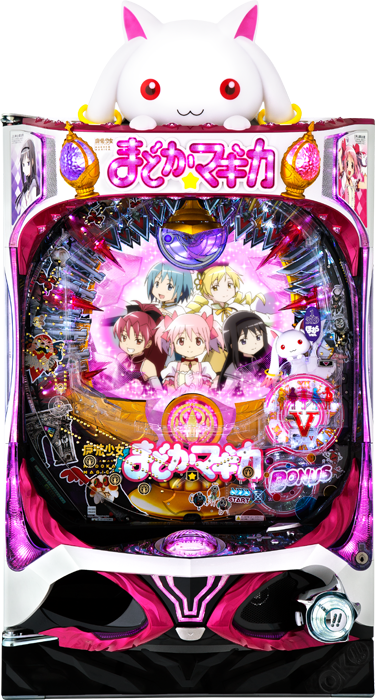 【中古パチンコ実機】CRぱちんこ魔法少女まどか☆マギカ(専用枠)(循環加工・7か月保証付き)