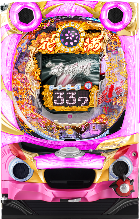 【中古パチンコ実機】CR金の花満開(循環加工・7か月保証付き)