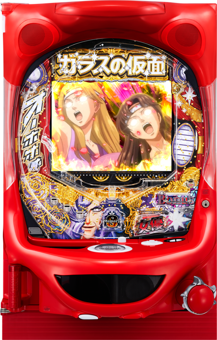 【ニューギン】Pガラスの仮面M-K1(ミドル) 中古パチンコ