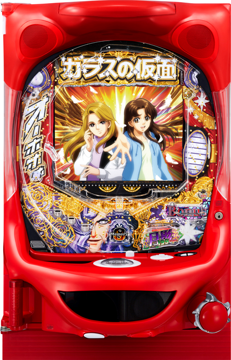【ニューギン】ガラスの仮面ML-K1(ライトミドル) 中古パチンコ