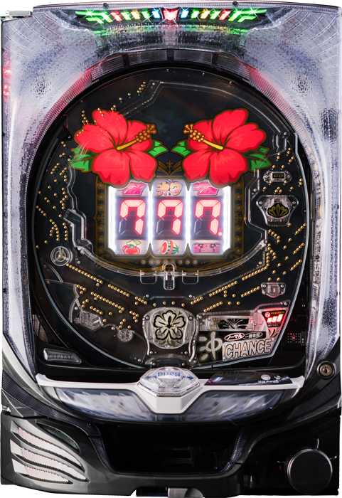 【中古パチンコ実機】P沖7 BLACK(循環加工・7か月保証付き)
