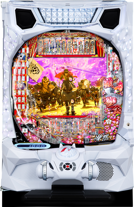 【ニューギン】e花の慶次～黄金の一撃 中古パチンコ