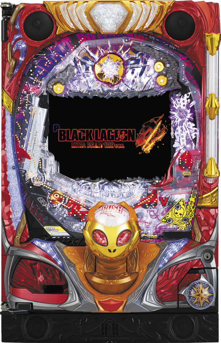 【サミー】Pブラックラグーン4 EXTRA BULLET 129ver. 中古パチンコ