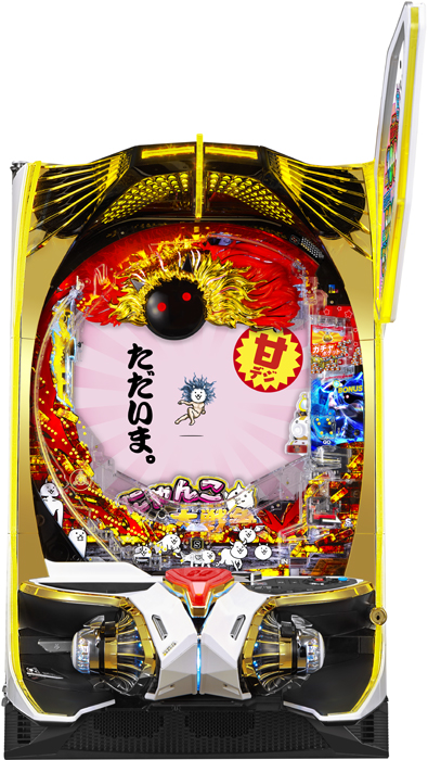 【京楽】P にゃんこ大戦争 多様性のネコ 神さまにおまかせ88ver. 中古パチンコ