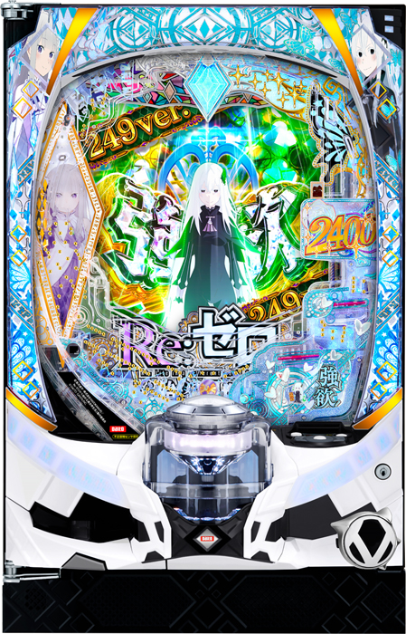 【中古パチンコ実機】Ｐ Re:ゼロから始める異世界生活 season2 ２４９ver.（循環加工・7か月保証付き）